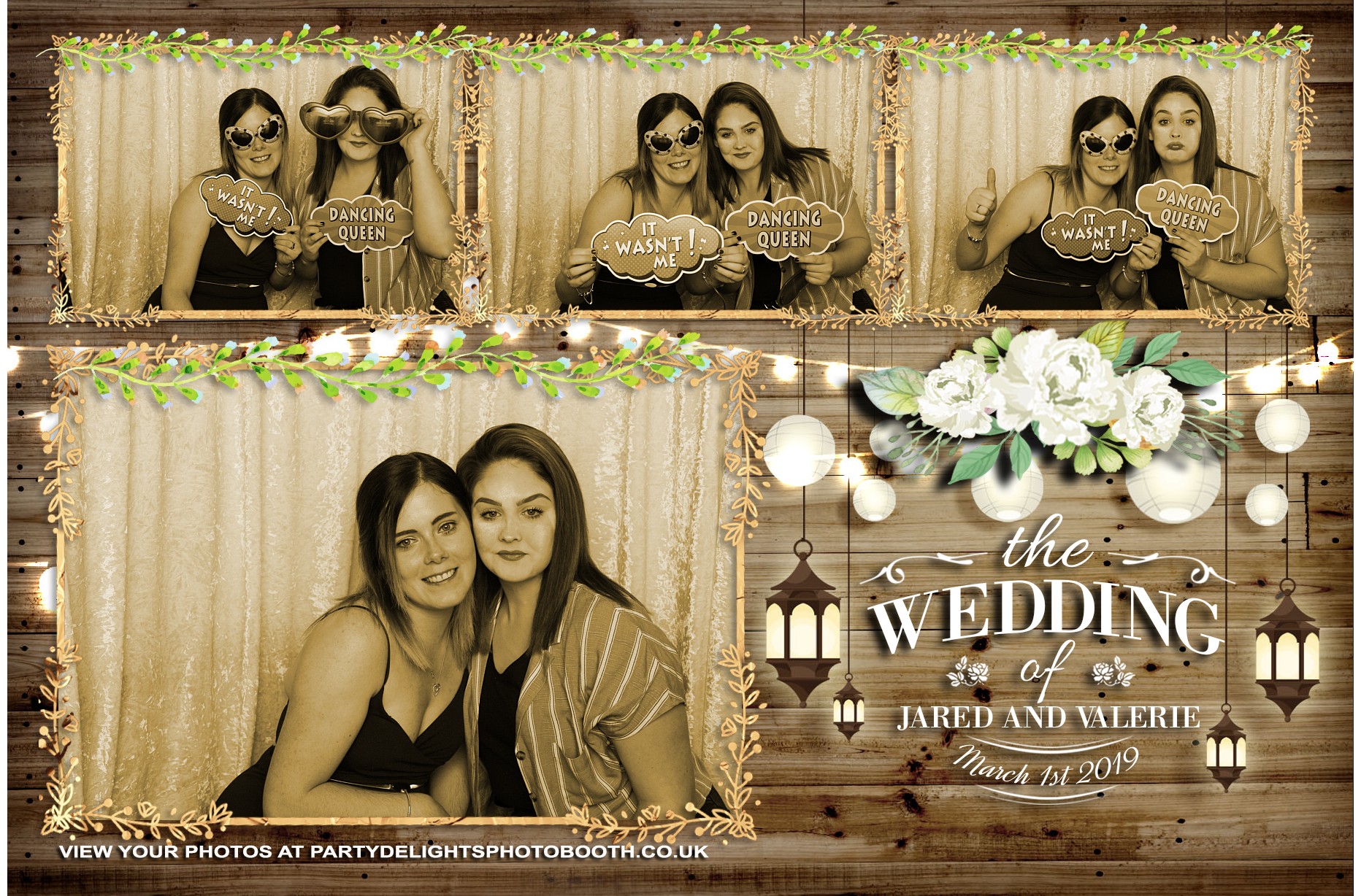 Jared and Valerie’s Wedding - Prints | View more photos from the event at gallery.partydelightsphotobooth.co.uk/u/PartyDelightsPhotoBooth/Jared-and-Valerie’s-Wedding-Prints